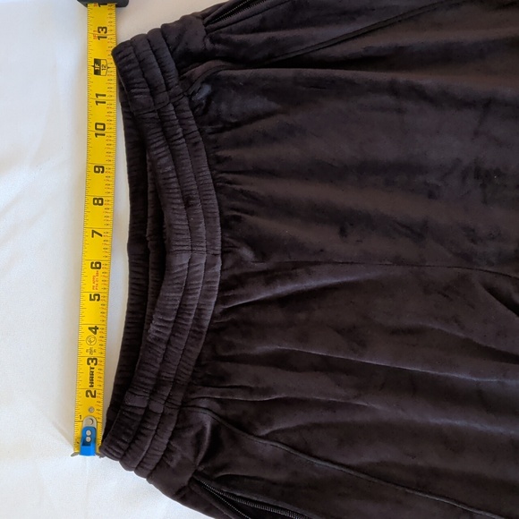 SKIMS Black Velvet Track Pants Size Small - Picture 5 of 6